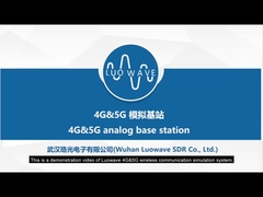 مظاهرة محاكاة الاتصالات اللاسلكية 4G&5G باستخدام Luowave USRP-LW N310 SDR كأجهزة